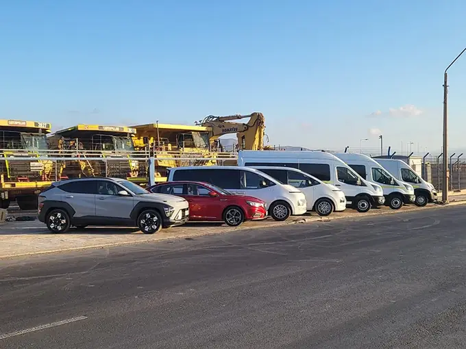 Transporte de personal industrial en el Norte de Chile